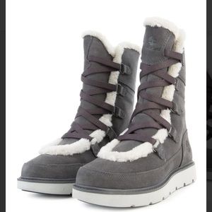 Timberland Gray Kenniston Muk Tall Boots